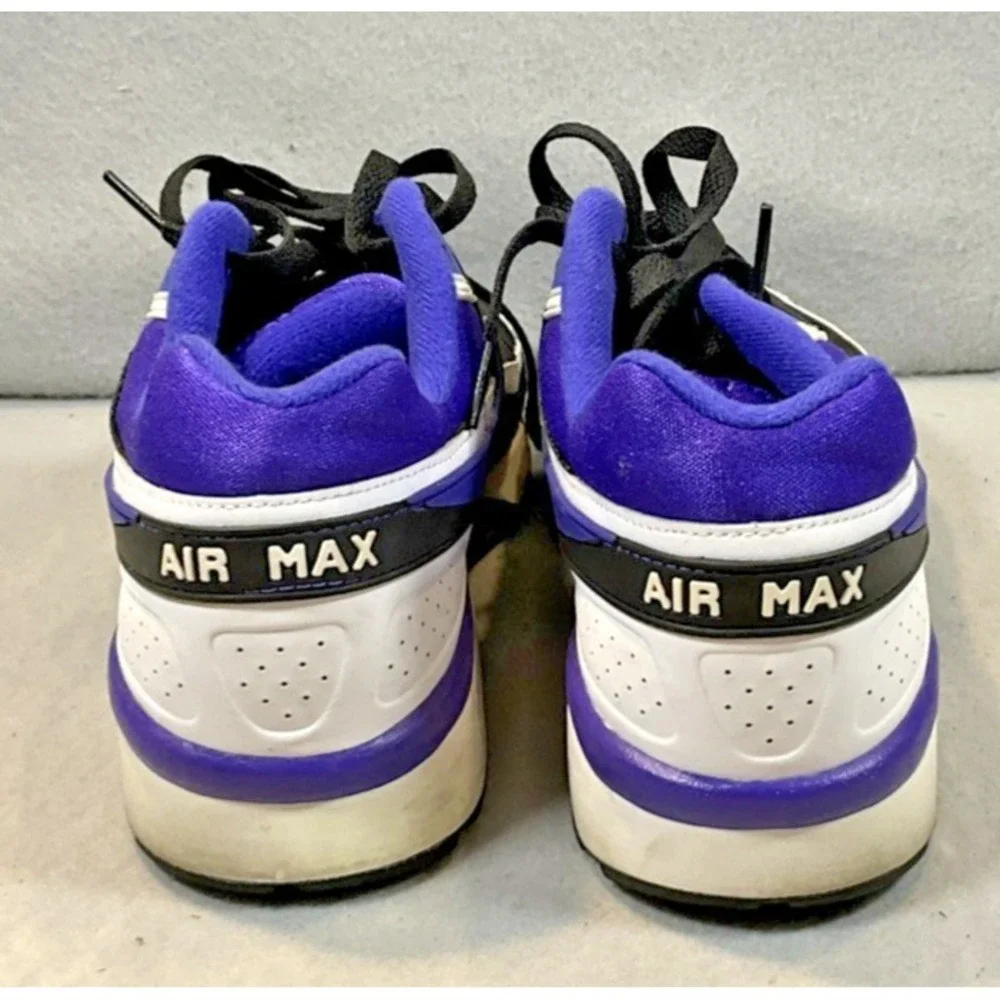 2015 Nike Air Max BW Ultra Black Purple White Shoes Mens Size 10.5 819522-051